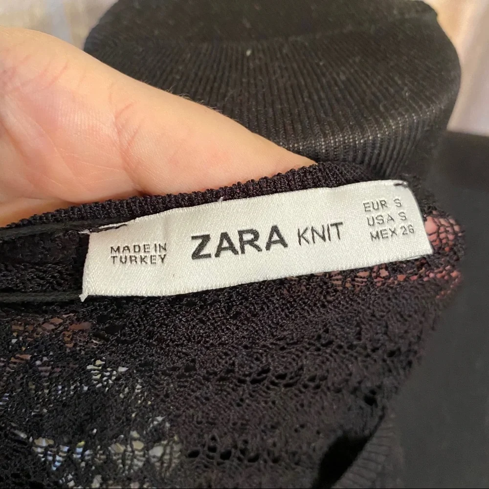 Zara knitwear long‎ sleeve top NWT